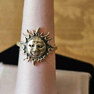 Sterling Silver You are My Sunshine Ring